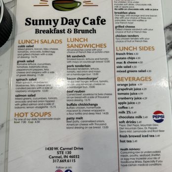 Sunny Day Cafe - Breakfast & Brunch Near Me - Carmel, Indiana Sunny Day Cafe - Breakfast & Brunch Near Me - Carmel, Indiana