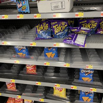 Walmart Supercenter - a shelf of snacks - Department Stores Near Me - Dublin, Ohio