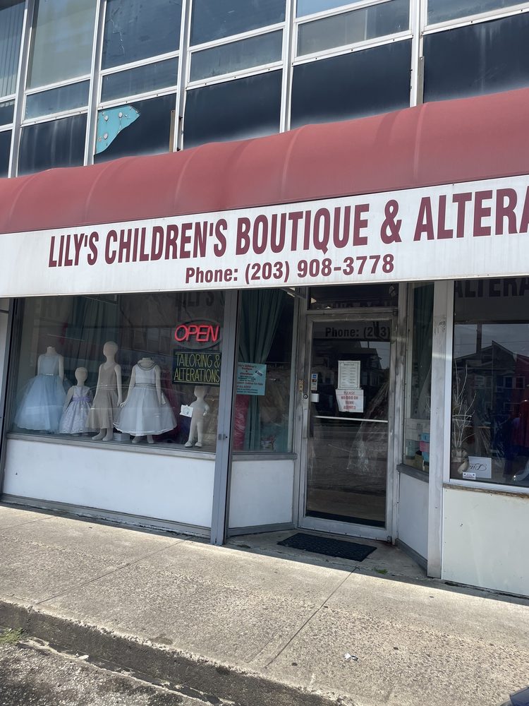 LILY’S CHILDREN’S BOUTIQUE & ALTERATIONS 3851 Main St, Bridgeport