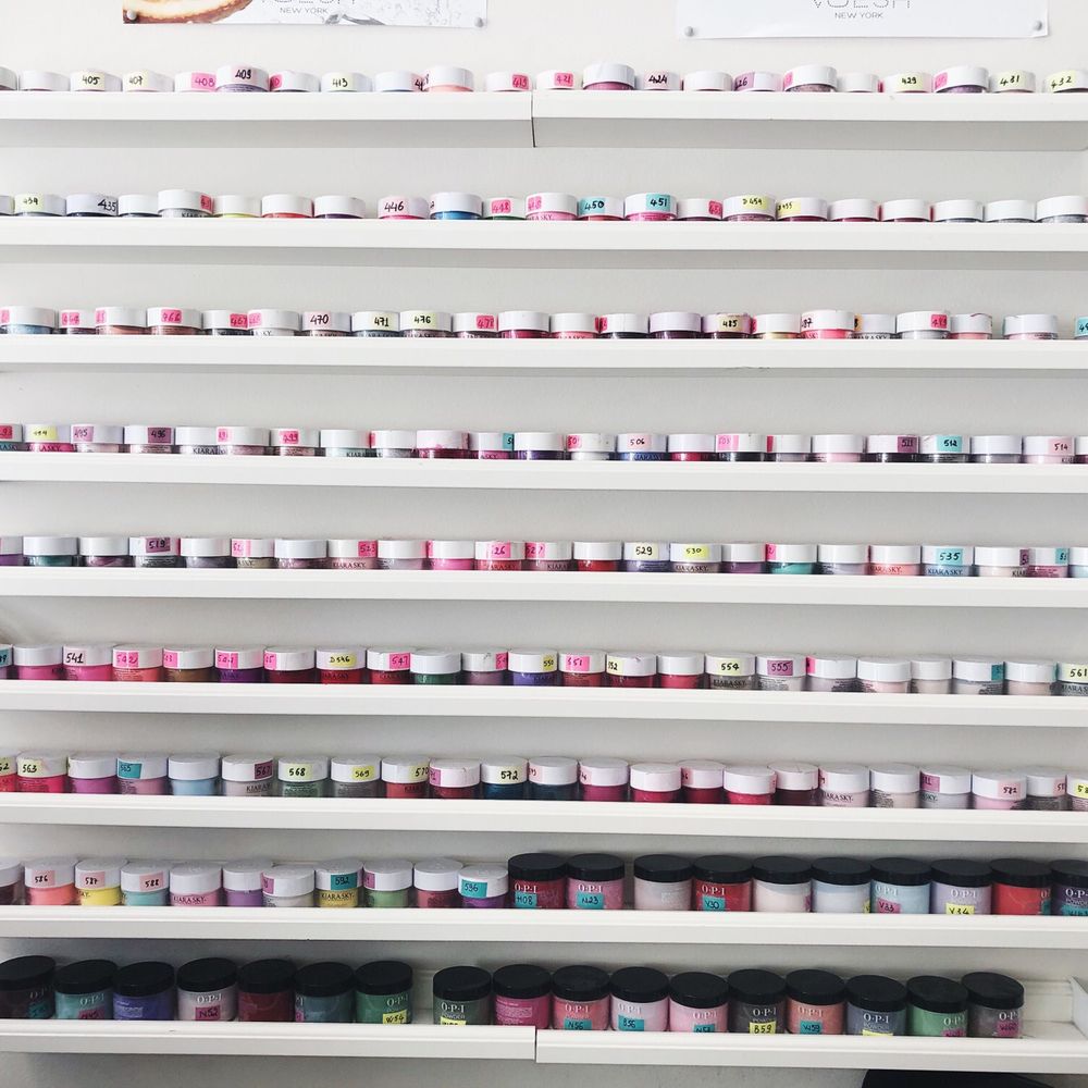 TEA Nails - The assortment of colors for dipping powder (I highly recommend!) - Nail Salons Near Me - Dublin, California TEA Nails - The assortment of colors for dipping powder (I highly recommend!) - Nail Salons Near Me - Dublin, California