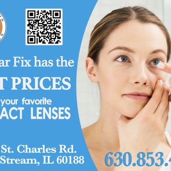 Eyewear Fix - Eyewear Fix has the BEST PRICES on your favorite contact lenses! - Eyewear & Opticians Near Me - Carol Stream, Illinois