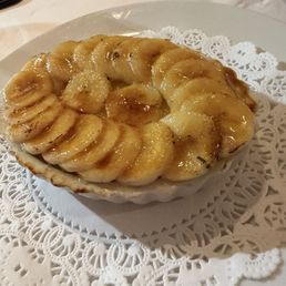Banana crème brûlée