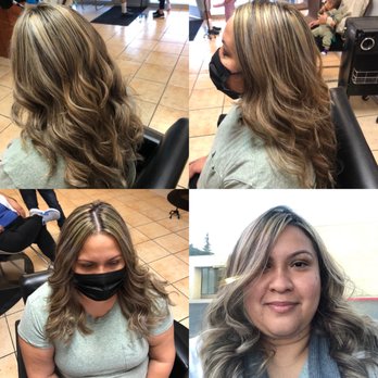 Glamorous Touch Hairsalon - 2nd pic. Told the hairstylist to surprise me with new colors. - Hair Salons Near Me - Atwater, California Glamorous Touch Hairsalon - 2nd pic. Told the hairstylist to surprise me with new colors. - Hair Salons Near Me - Atwater, California