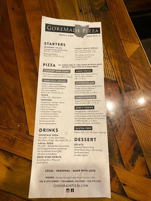 GoreMade Pizza by null