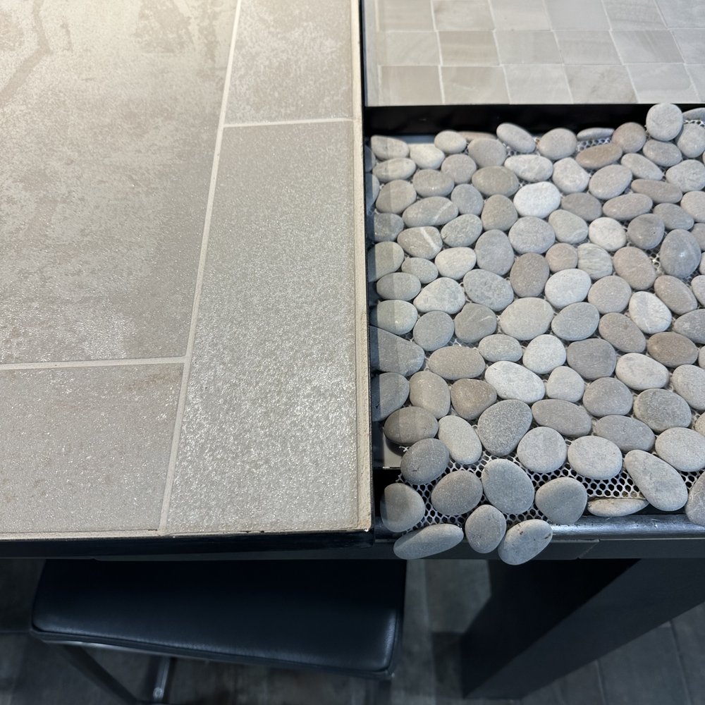 The Tile Shop - The final 3. Shower and wall tile, shower floor tile and bathroom floor tile. - Flooring Near Me - Florence, Kentucky The Tile Shop - The final 3. Shower and wall tile, shower floor tile and bathroom floor tile. - Flooring Near Me - Florence, Kentucky