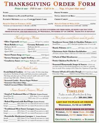 Menu photo 3 Cotta's Kitchen Turlock, CA