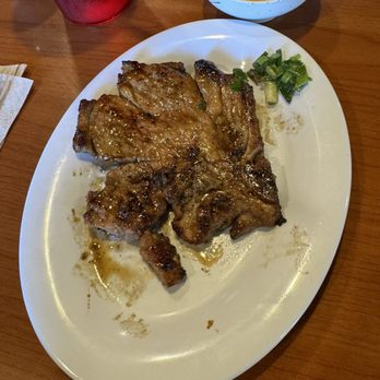 Pho Cao Noodle House - Pork chop, I cut into it before I took the photo - Bubble Tea Near Me - Van Buren, Arkansas Pho Cao Noodle House - Pork chop, I cut into it before I took the photo - Bubble Tea Near Me - Van Buren, Arkansas