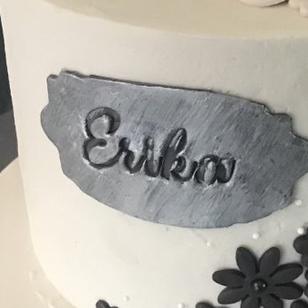The Pin-up Kitchen - This is the sign of "Happy Birthday Erika" according to Amanda. - Cupcakes Near Me