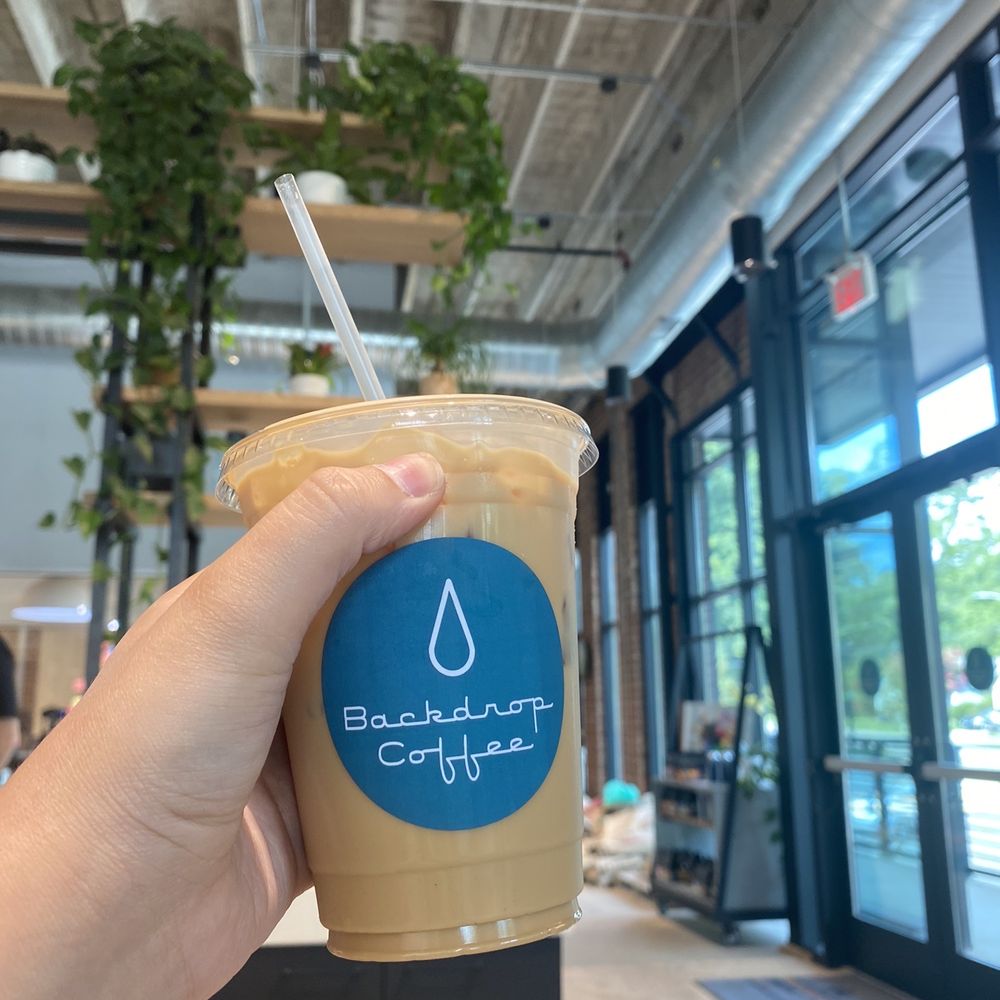 Coffee at Station West - Iced Vanilla Latte - Coffee & Tea Near Me - Charlotte, North Carolina