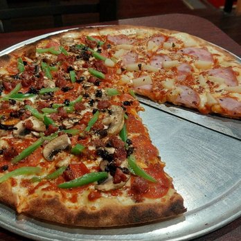 PJ's Pizza - Half-Half: Hawaiian & #2 Combo - Pizza Near Me - San Mateo, California PJ's Pizza - Half-Half: Hawaiian & #2 Combo - Pizza Near Me - San Mateo, California