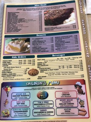 Menu photo 2 Route 130 Diner Delran, NJ