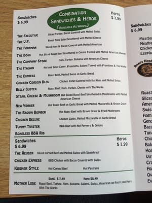 Menu photo 5 Hero Express Bohemia, NY