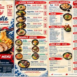 I Noodle Ramen & Dumpling - Take out menu