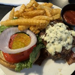 BW's Grill - Blue Cheese Burgers