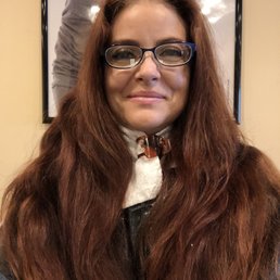 My hair before - super long (lower back length) and cinnamon red. My hair before - super long (lower back length) and cinnamon red.