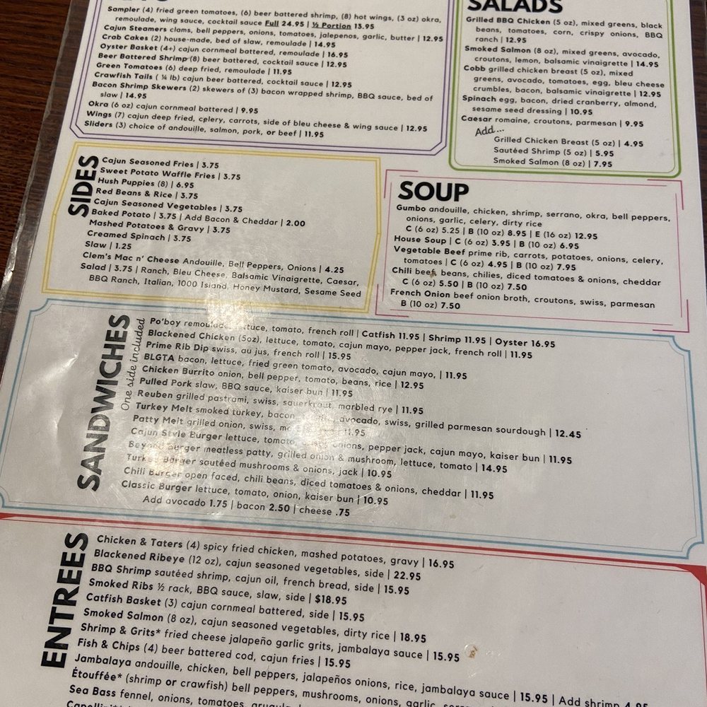 Clementine's - Menu - Soul Food Near Me - San Ramon, California Clementine's - Menu - Soul Food Near Me - San Ramon, California