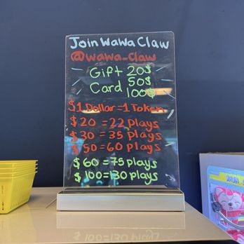 Wawa Claw - Arcades Near Me - Torrance, California