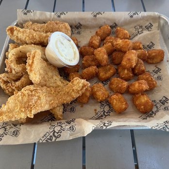 Fish Tales Lakeside Grille - Fish Tales with Tater Tots - Caribbean Near Me - Flowery Branch, Georgia