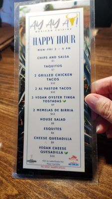 Menu photo 1 AyAyAy! Mexican Cuisine Henderson, NV