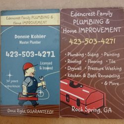 Edencrest Family Plumbing & Home Improvement