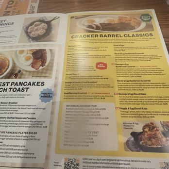 Cracker Barrel Old Country Store - Menu - American Near Me - Cave City, Kentucky