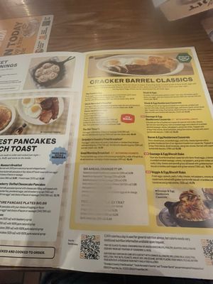 Menu photo 1 Cracker Barrel Old Country Store Cave City, KY