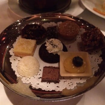 Gary Danko - Mini petit fours, on the house - New American Near Me - San Francisco, California