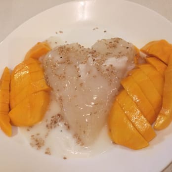 Khun 9 Thai Kitchen - Mango and sticky rice. Yum! - Thai Near Me - Torrance, California