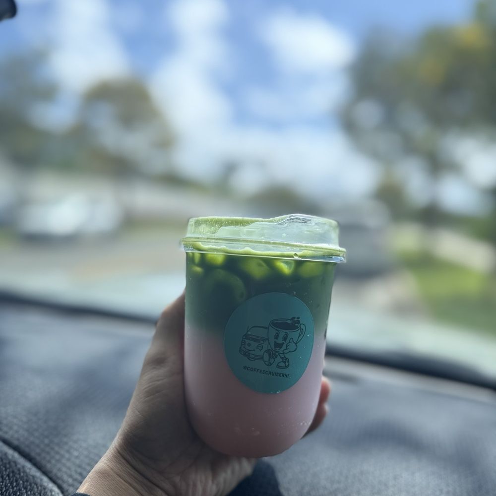 Coffee Cruiser - Strawberry  matcha - Coffee & Tea Near Me - Ewa Beach, Hawaii