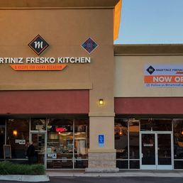 Exterior outside entrance of Martiniz Fresko Kitchen - Opened for about one month, as of Feb 2024 - Norco, California Exterior outside entrance of Martiniz Fresko Kitchen - Opened for about one month, as of Feb 2024 - Norco, California