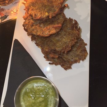Moonflower - TOSTONES LATKES - Cocktail Bars Near Me - Chicago, Illinois