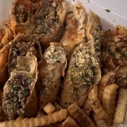 Combo. Philly, chicken, jerk, salmon, buffalo, and taos.