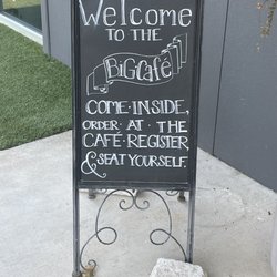Restaurant signage