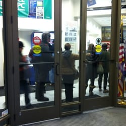 US Post Office - Walked into the post office and here was the line. 1 person was working... Are you kidding?!