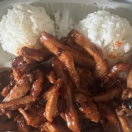 T2. Spicy Chicken Teriyaki, the best teriyaki I've had since moving here T2. Spicy Chicken Teriyaki, the best teriyaki I've had since moving here