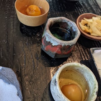 Robin - All their dinnerwares are different. Quite unique I guess - Sushi Bars Near Me - San Francisco, California