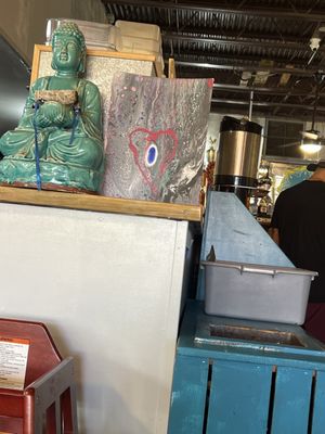 Barefoot Buddha by null