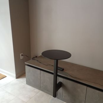 Choux Atelier - Seating, lol. Bench along one side only and tiny round table. - Bakeries Near Me - Ottawa, Ontario