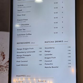 Haraz Coffee House - Menu - Coffee & Tea Near Me - Roseville, California