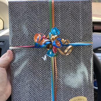 Edward's Men's Wear - Beautiful birthday wrapping of three pairs of colorful dress socks for my dad. - Shoe Stores Near Me - Lawton, Oklahoma Edward's Men's Wear - Beautiful birthday wrapping of three pairs of colorful dress socks for my dad. - Shoe Stores Near Me - Lawton, Oklahoma