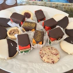 Angie’s Rainbow Cookies - A holiday assortment