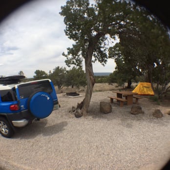 El Morro National Monument - Our campsite at El Morro - Hiking Near Me - Ramah, New Mexico