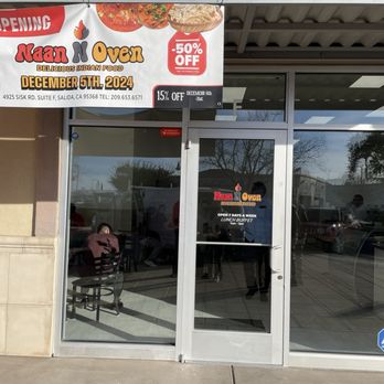 Naan N Oven - Store front - Indian Near Me - Salida, California