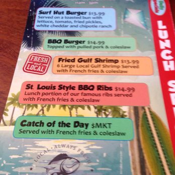 Surf Hut - Lunch specials - Seafood Near Me - Destin, Florida