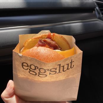 Eggslut - Bacon, Egg & Cheese - Breakfast & Brunch Near Me - Los Angeles, California