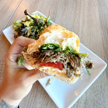 Le Cafe Du Sud - Short Rib Sandwich - Bakeries Near Me - Las Vegas, Nevada