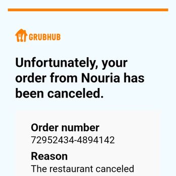 Nouria - a text message from a customer asking to order from a restaurant - Gas Stations Near Me - Allston, Massachusetts