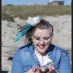 Two Crafty Cats Photography - She brought my a cupcake for my birthday! So thoughtful and sweet!