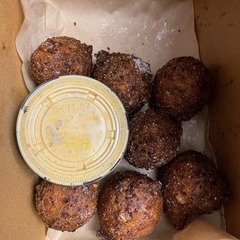Bantam - Hush puppies, minus one that I ate right away! - Chicken Shop Near Me - Bellingham, Washington