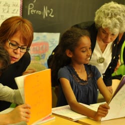 Urban Prairie Waldorf School - Students share their work on Grandparents' Day.